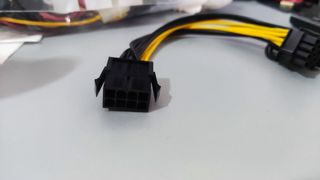 Cable hembra 8 pines a 2 machos 8 pines