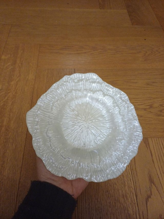 Piattino decorativo opale nuovo