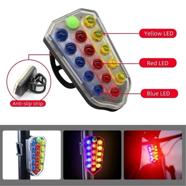 Luz Led Trasera Bicicleta