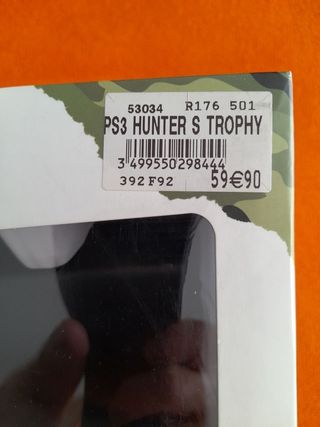 Ofertón.PRECINTADO.Pack Juego Ps3 Hunter's Trophy