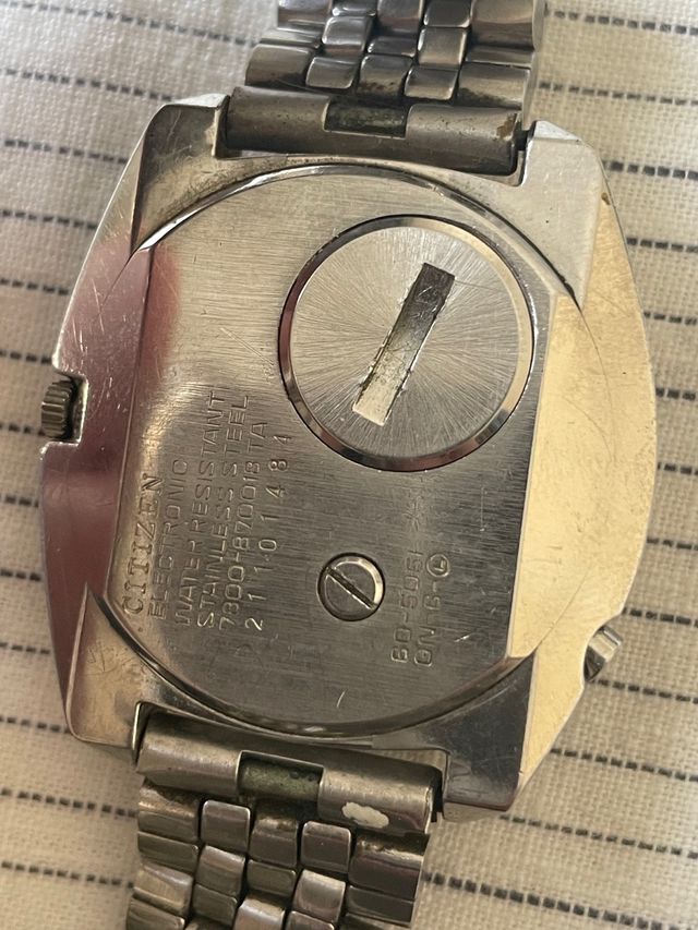 reloj citizen Electronic Cosmotron 7800-870018