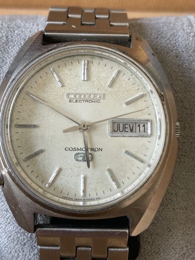 reloj citizen Electronic Cosmotron 7800-870018