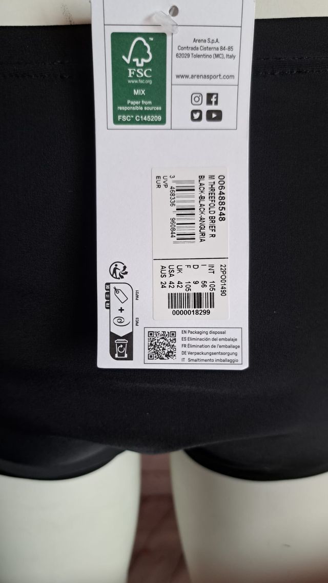 BAÑADOR HOMBRE ARENA A ESTRENAR REF 16-7522