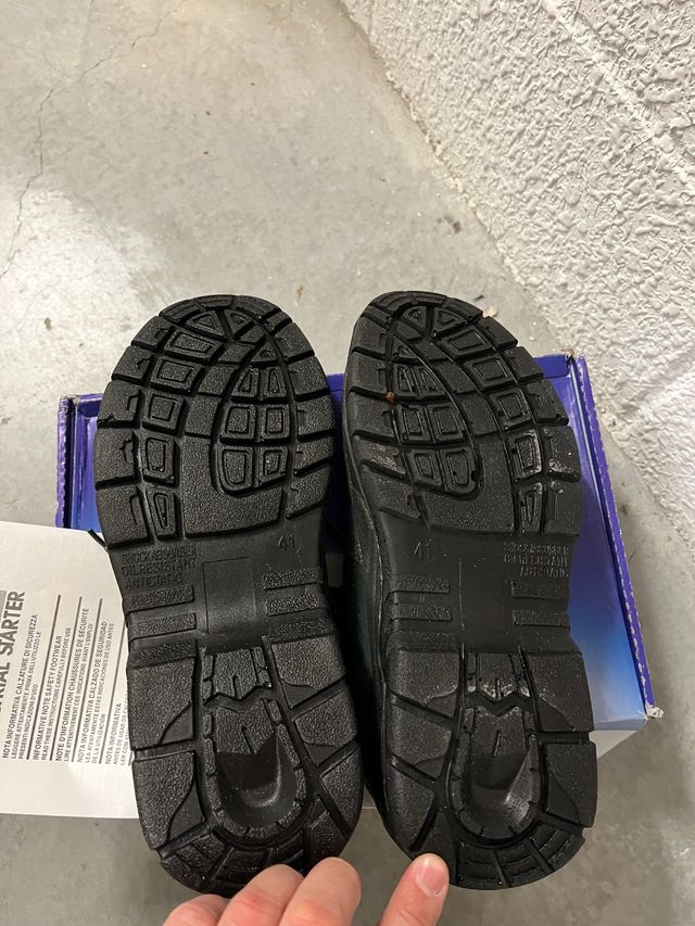 zapatos de seguridad nuevos talla 40 y 41