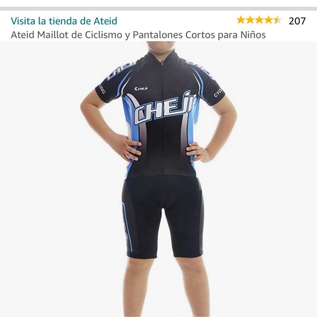 ROPA CICLISMO NIÑO