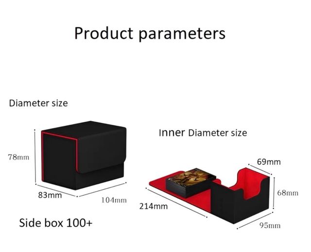 deck box caja cartas magic Pokemon lorcana cromos 