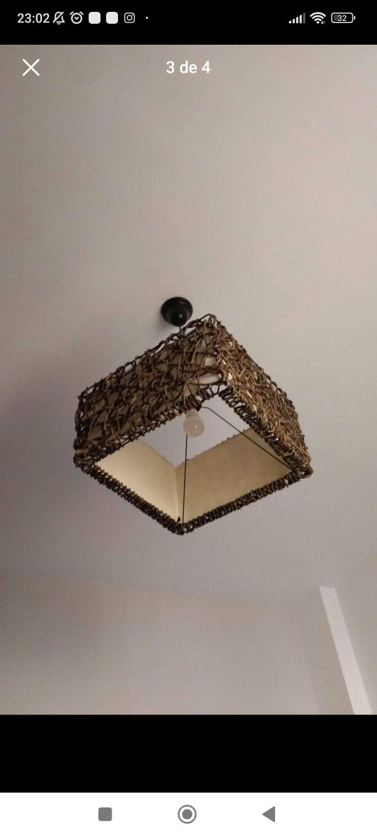 SUPER OFERTA! Conjunto de 2 lámparas de diseño sal