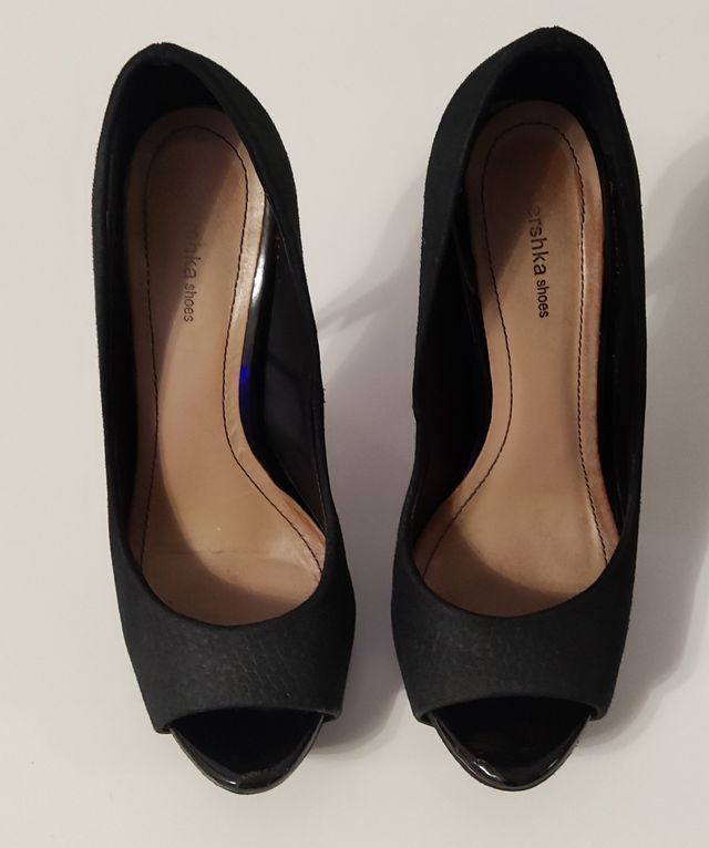 Zapatos tacón y plataforma Bershka