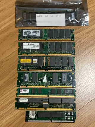 memorias RAM antiguas Apple