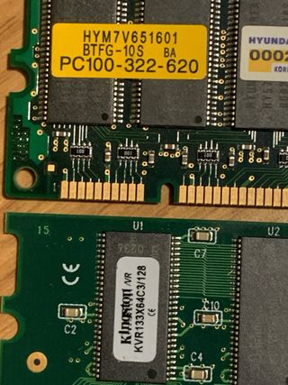 memorias RAM antiguas Apple