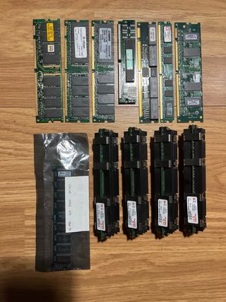 memorias RAM antiguas Apple