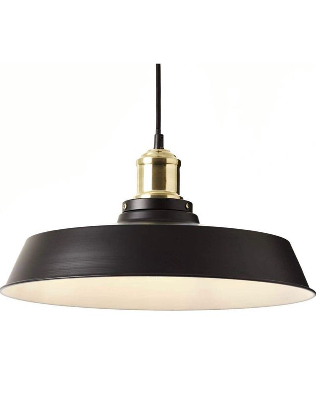 lampara estilo industrial negro