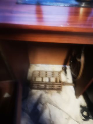 Máquina coser antigua