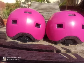 Casco deportivo protección niña 3 a 5 añ