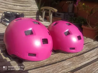 Casco deportivo protección niña 3 a 5 añ