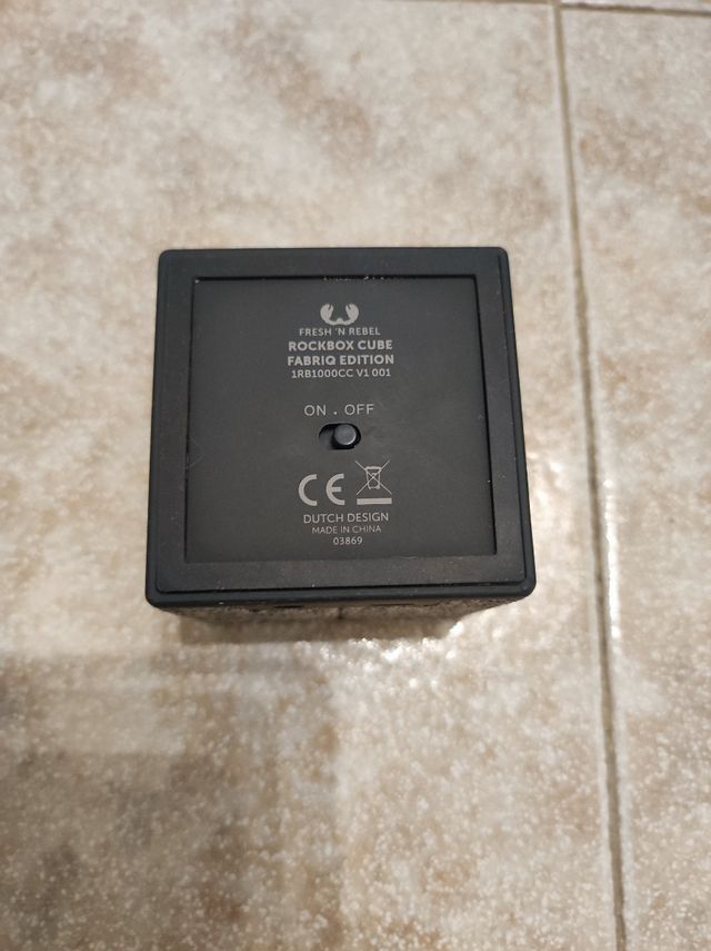 Fresh ’n Rebel Speaker Rockbox Cube Fabriq Edition