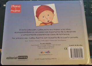 2 libros Caillou