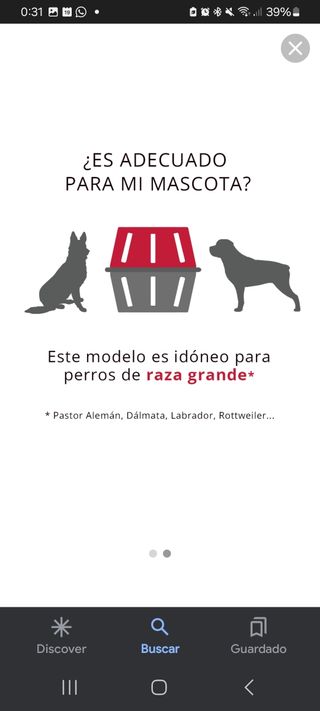 Transportin mascota para coche