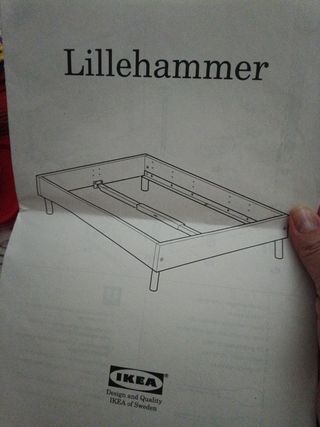 Cama matrimonio ikea Urge