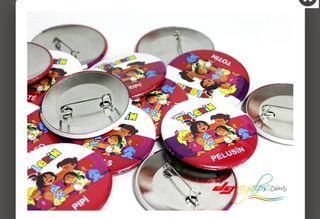 Chapas personalizadas para eventos