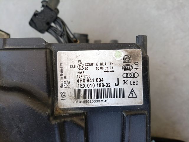 FARO DERECHO FULL LED AUDI A8 S8 D4 REF: 4H0941004