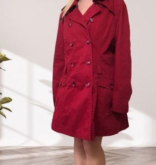 Trench Tex roja T -XL