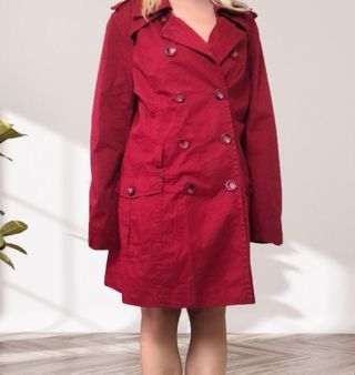 Trench Tex roja T -XL