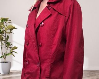 Trench Tex roja T -XL