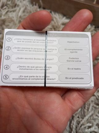 Juego el primero de la clase