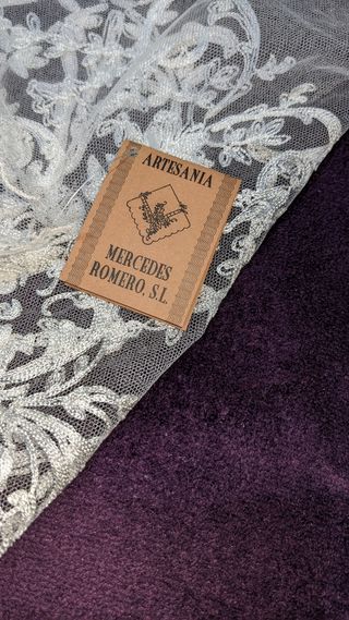 Manteleta fallera infantil 