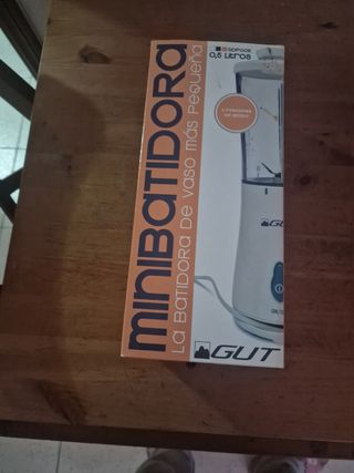 Mini batidora muy comoda