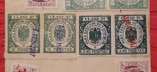 Sellos letra de 237000 pts varios sellos