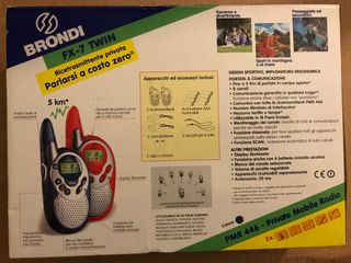 2 Ricetrasmittenti BRONDI FX-7 TWIN