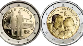 Moneda 2 euros Italia 2022 sc