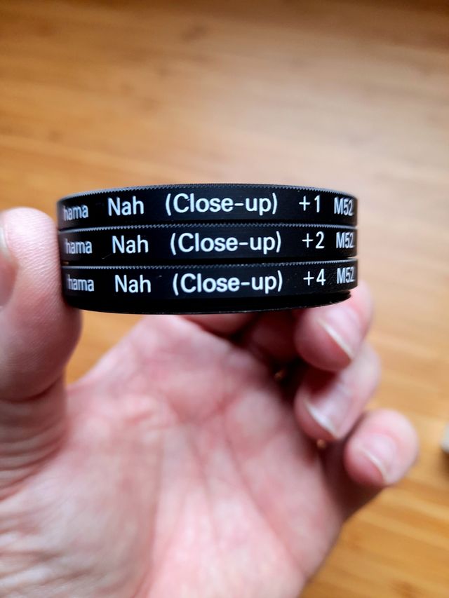 3 Filtros Close-Up Hama