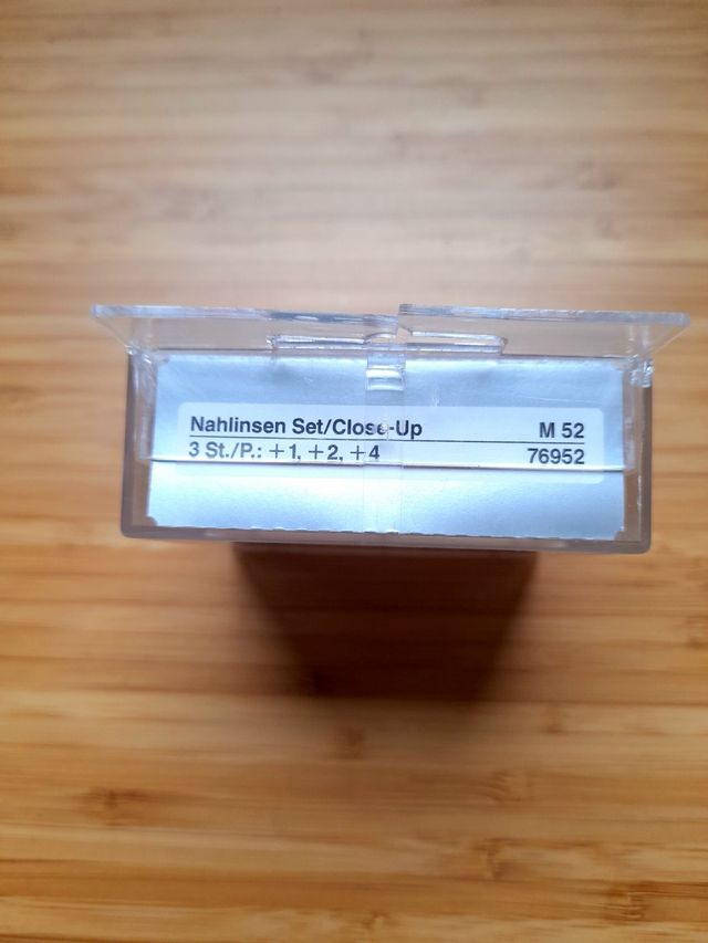 3 Filtros Close-Up Hama