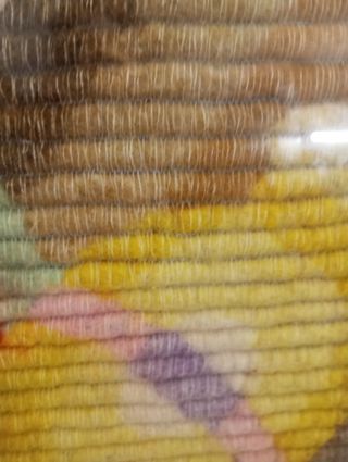 Cuadro artesanal peruano en lana