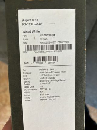 Portatil Acer Aspire R11