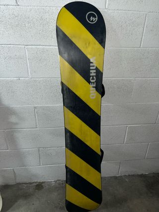 tablas snowboard con fijaciones