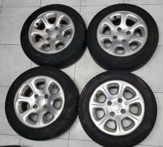 Llantas Citroen Saxo VTS 14"+neumaticos