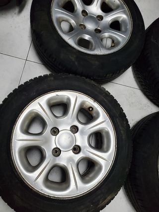 Llantas Citroen Saxo VTS 14"+neumaticos