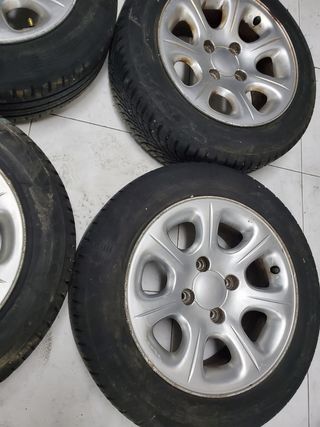 Llantas Citroen Saxo VTS 14"+neumaticos