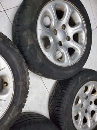 Llantas Citroen Saxo VTS 14"+neumaticos