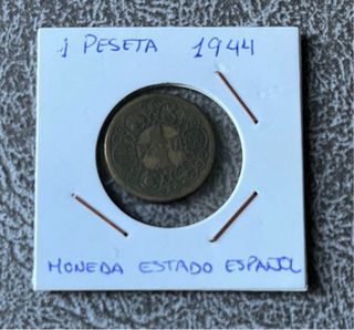 Moneda 1 peseta 1944