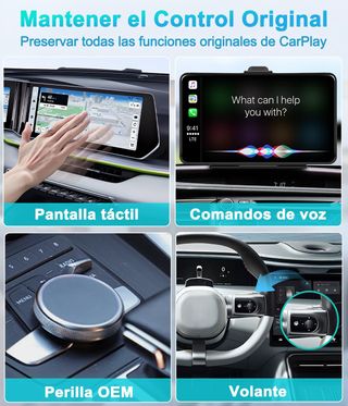 Adaptador CarPlay inalámbrico para coche