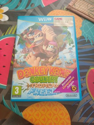 Donkey Kong country tropical wii u