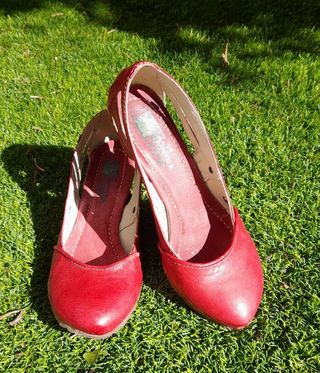 Sandalias El Naturalista 37 rojo