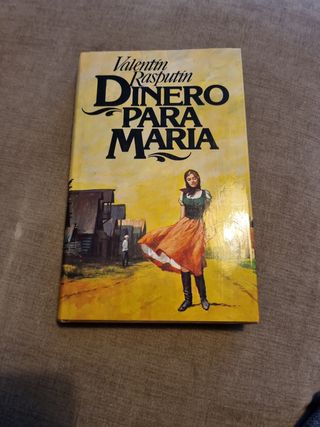 Libro dinero para maria