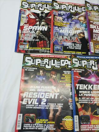 REVISTAS SUPERJUEGOS AÑO 97-98