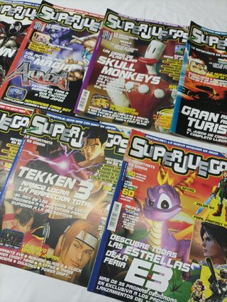REVISTAS SUPERJUEGOS AÑO 97-98